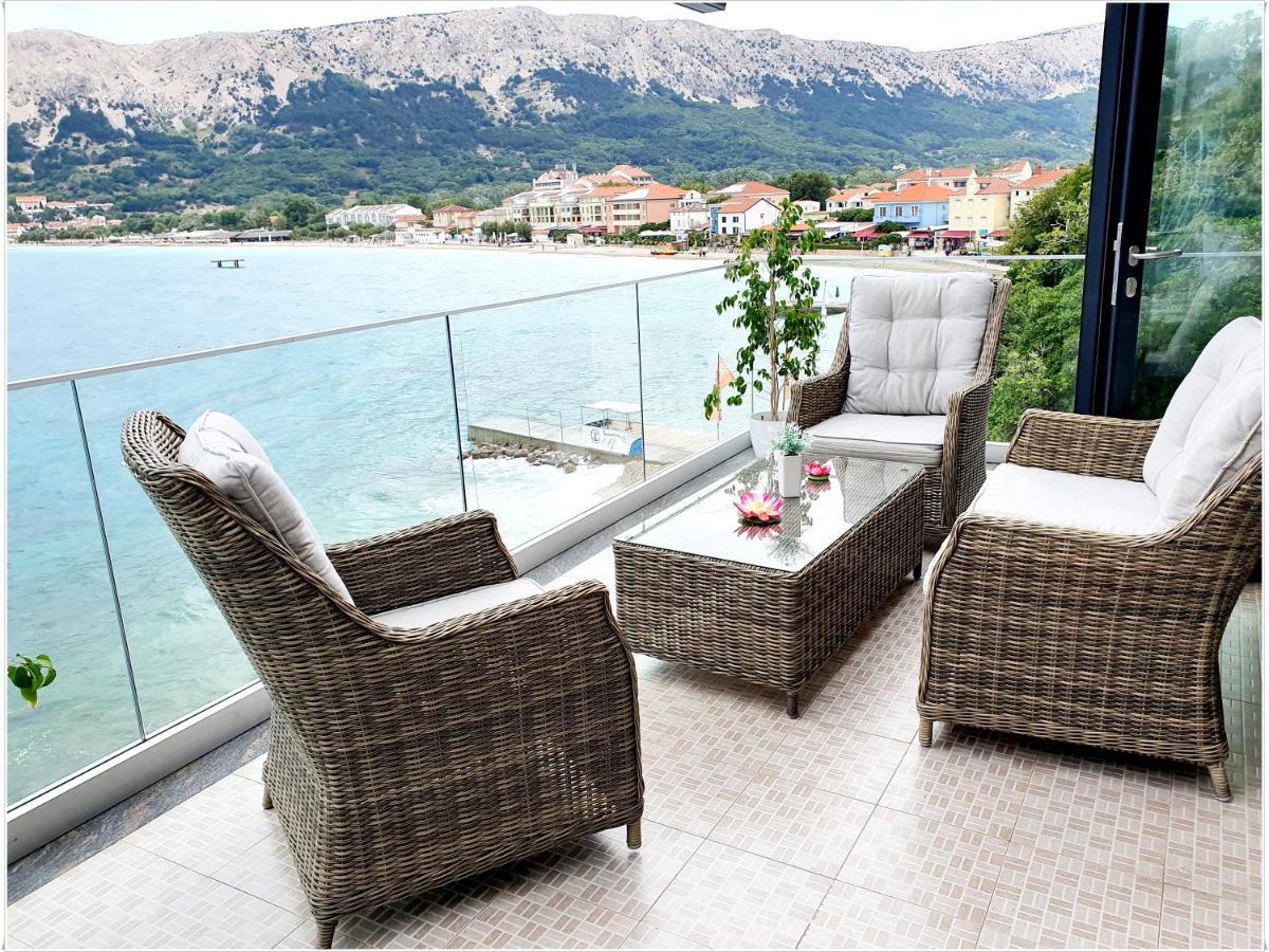 Apartments Palada 1 Baška Esterno foto