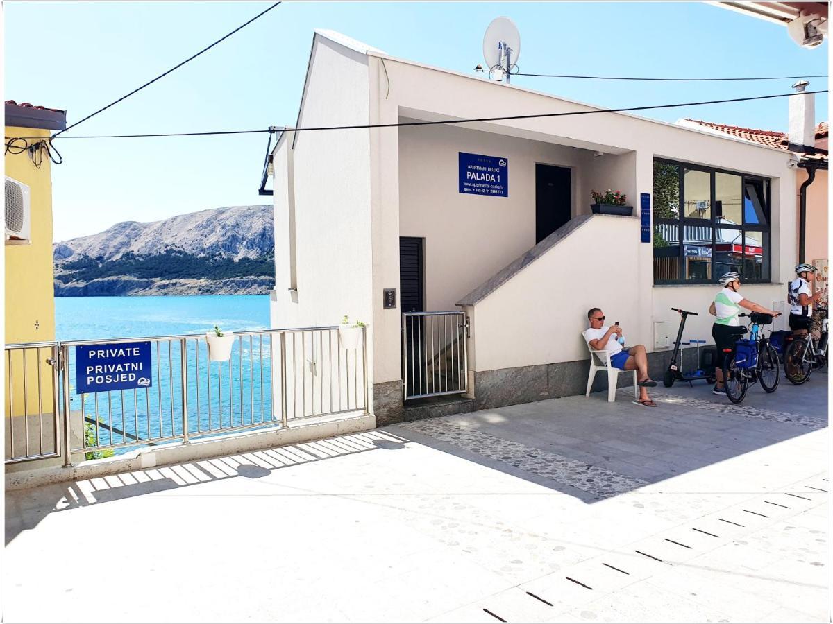 Apartments Palada 1 Baška Esterno foto
