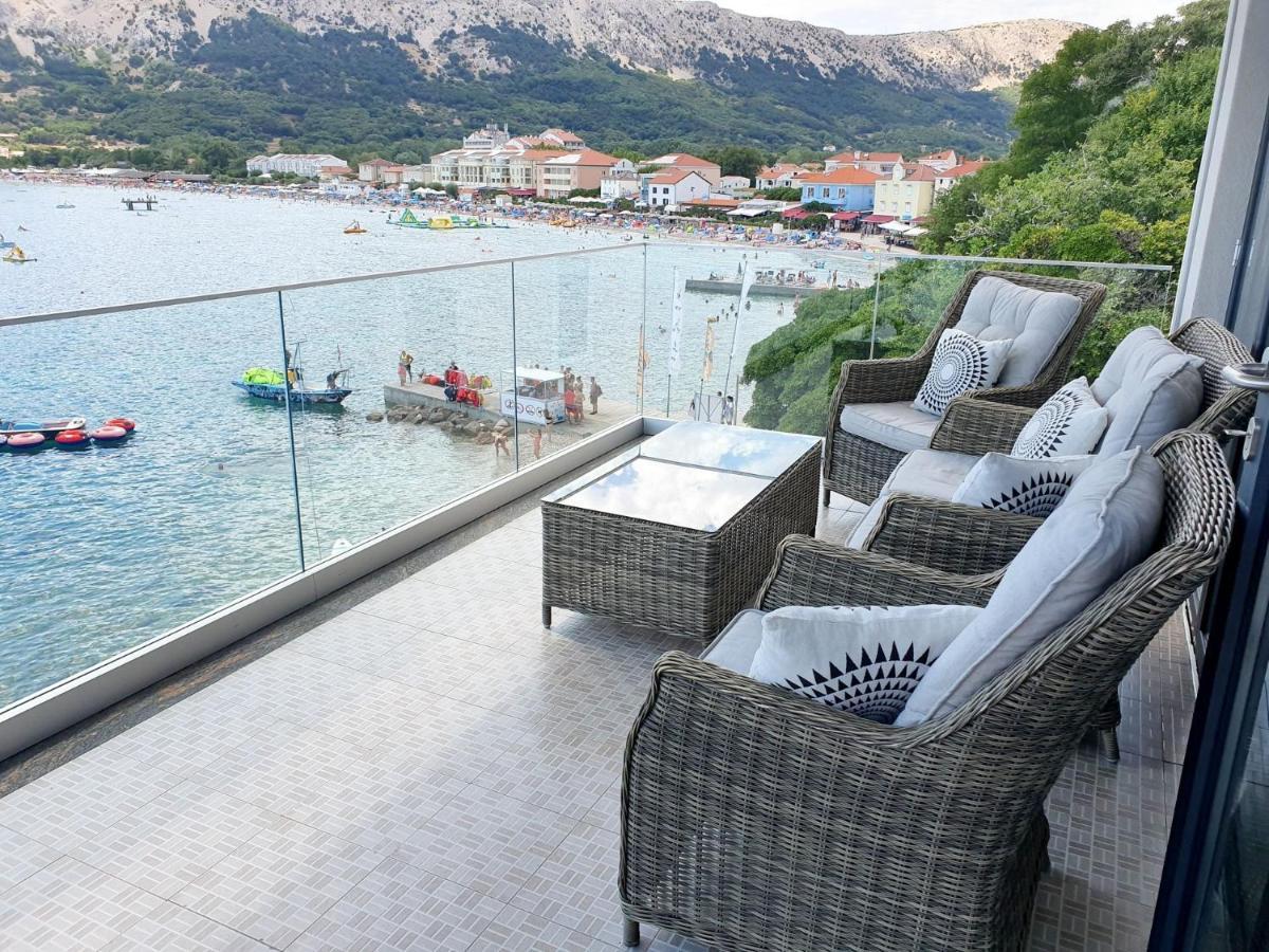 Apartments Palada 1 Baška Esterno foto
