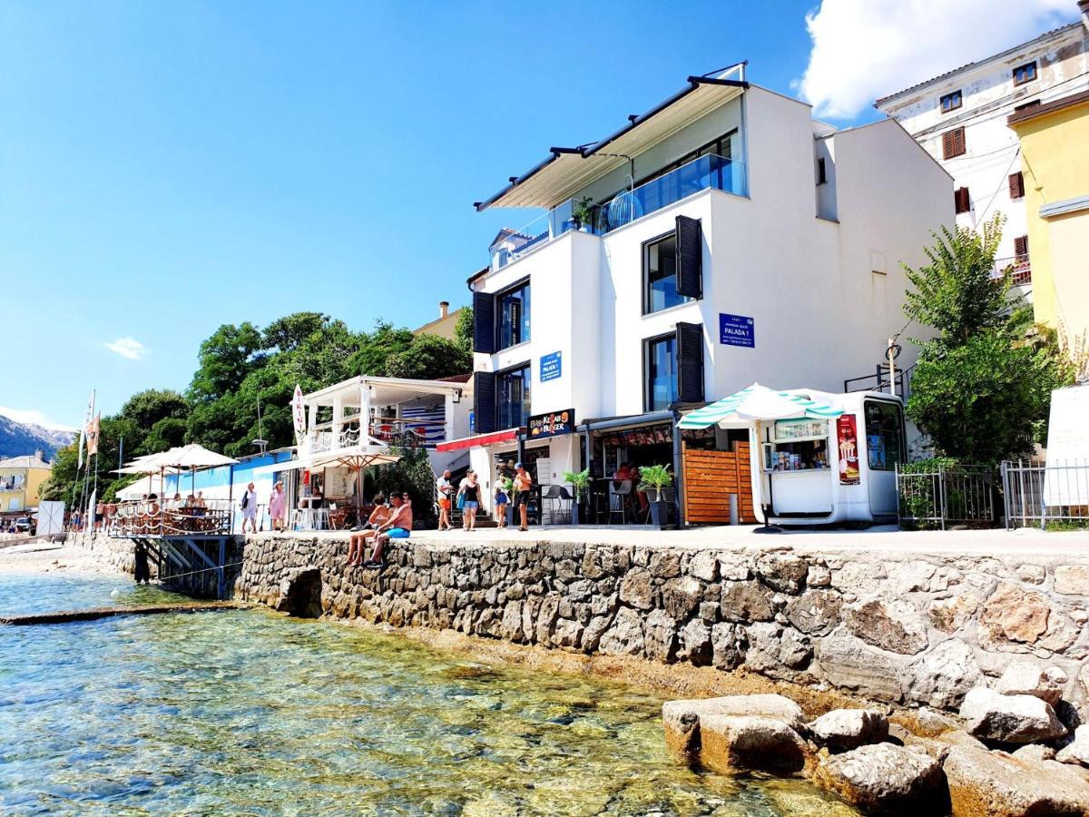Apartments Palada 1 Baška Esterno foto