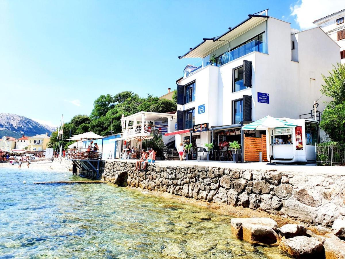 Apartments Palada 1 Baška Esterno foto