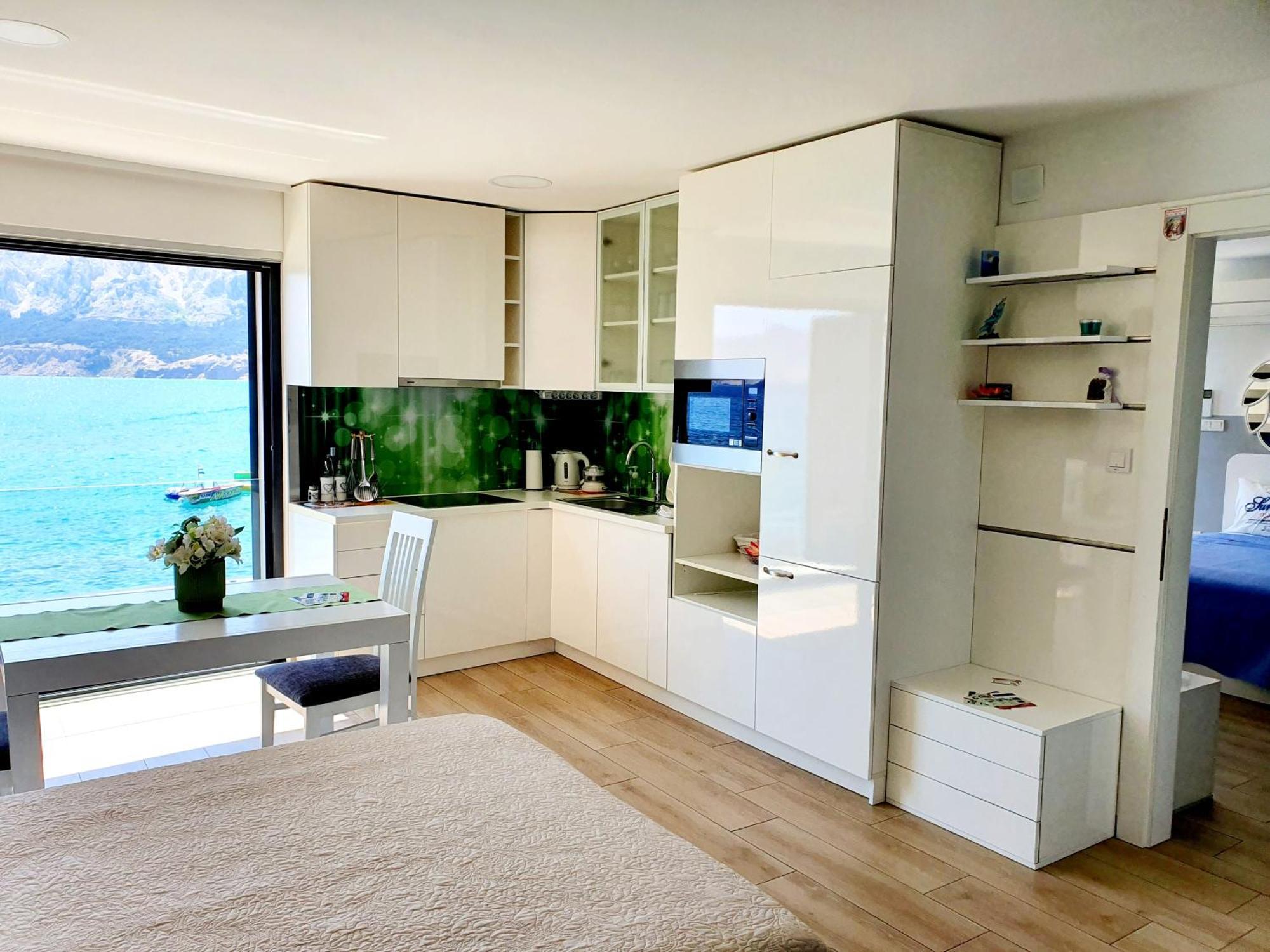 Apartments Palada 1 Baška Esterno foto
