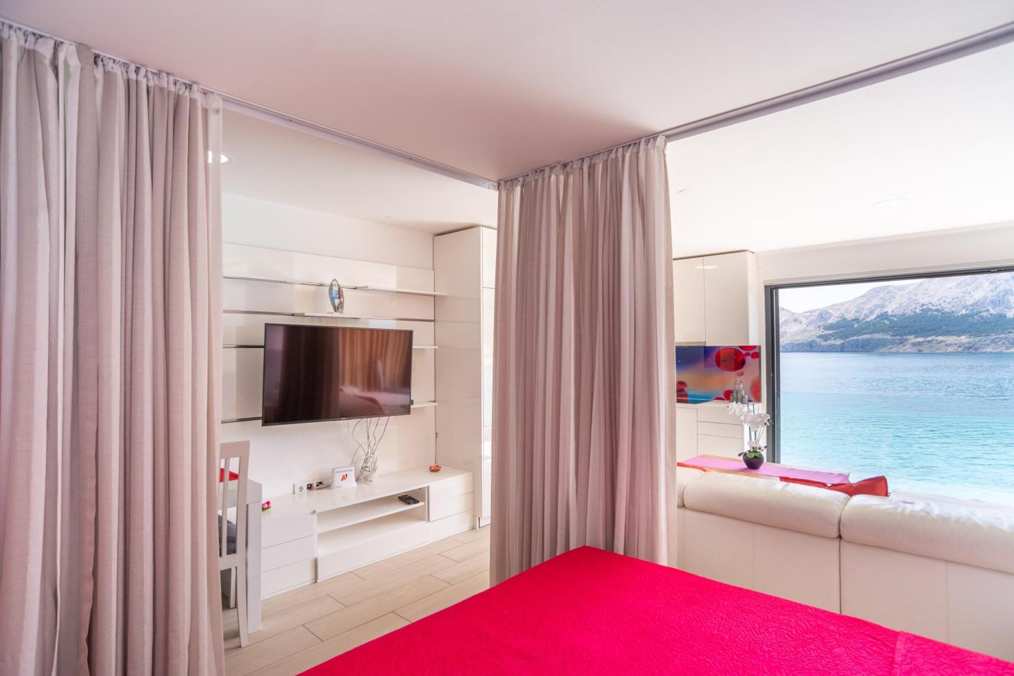 Apartments Palada 1 Baška Esterno foto